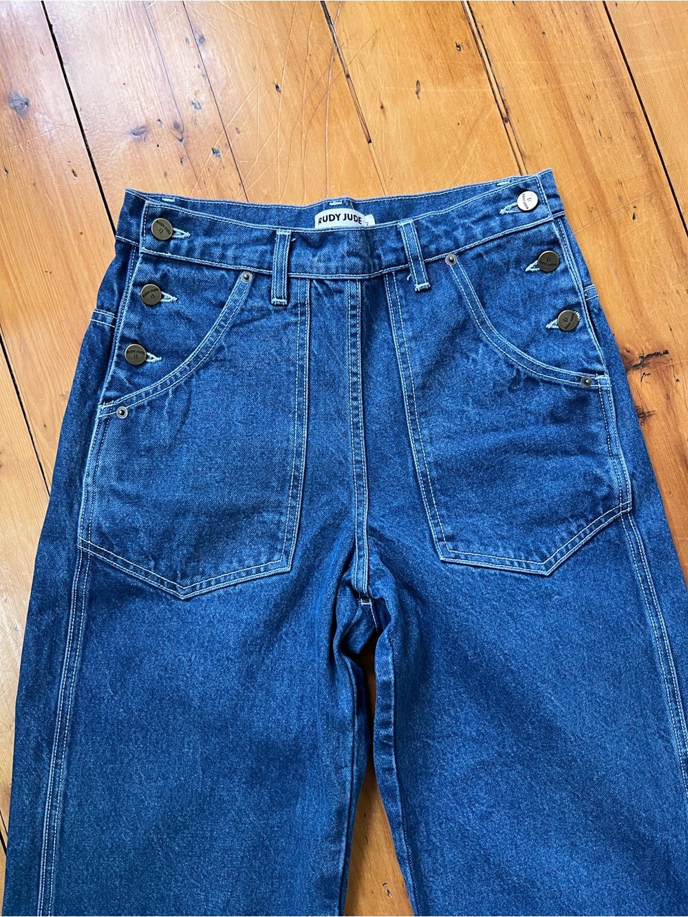 Rudy Jude Side Button Jeans - Picture 2 of 2